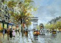 yxj053fD Impressionismus Straßenszene Paris